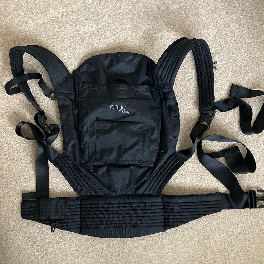 Black Onya Baby Next Step Carrier